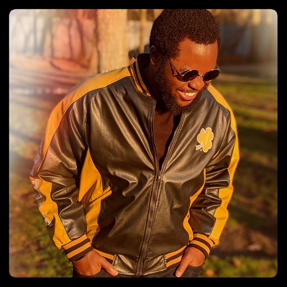 Notre Dame Leather Jacket M